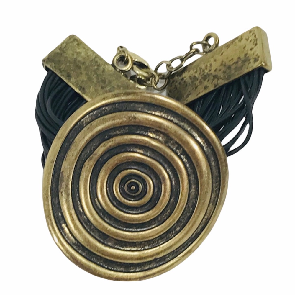 Black & Brass Bracelet